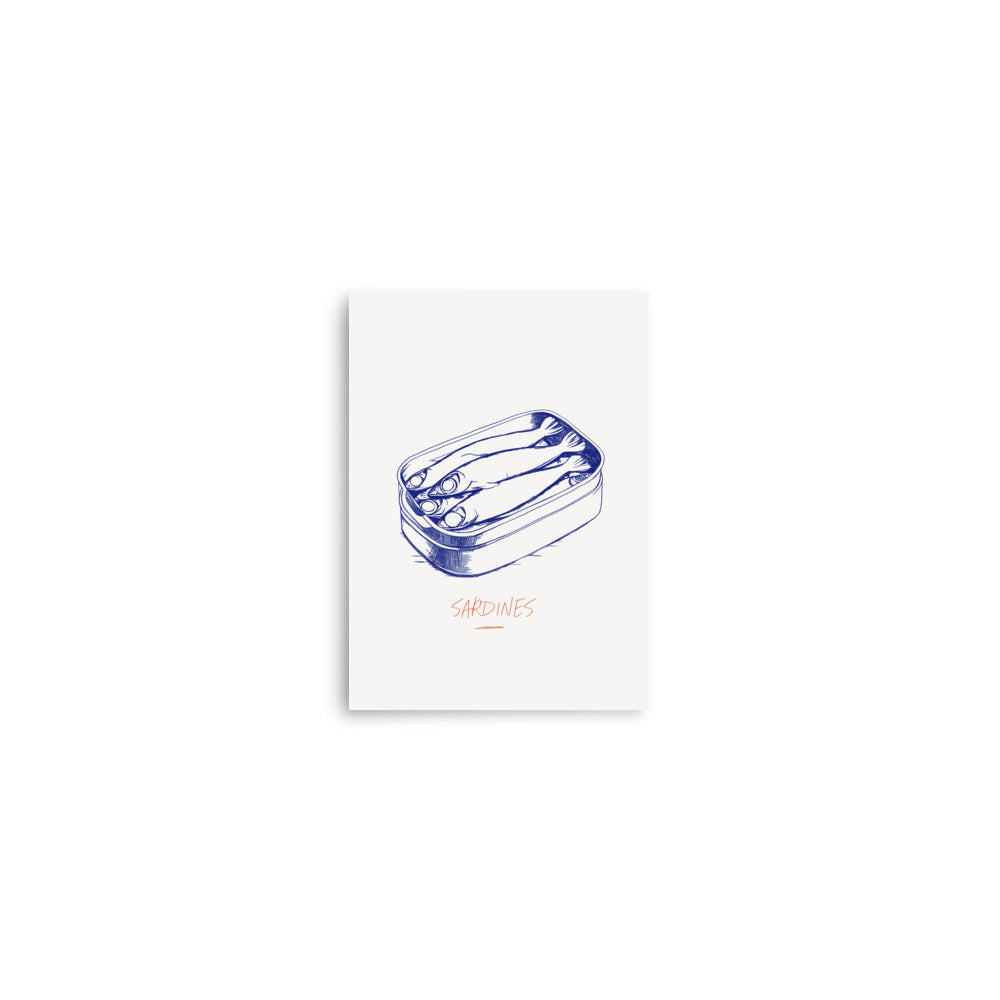 Sardiner Burk | Veska 5″×7″