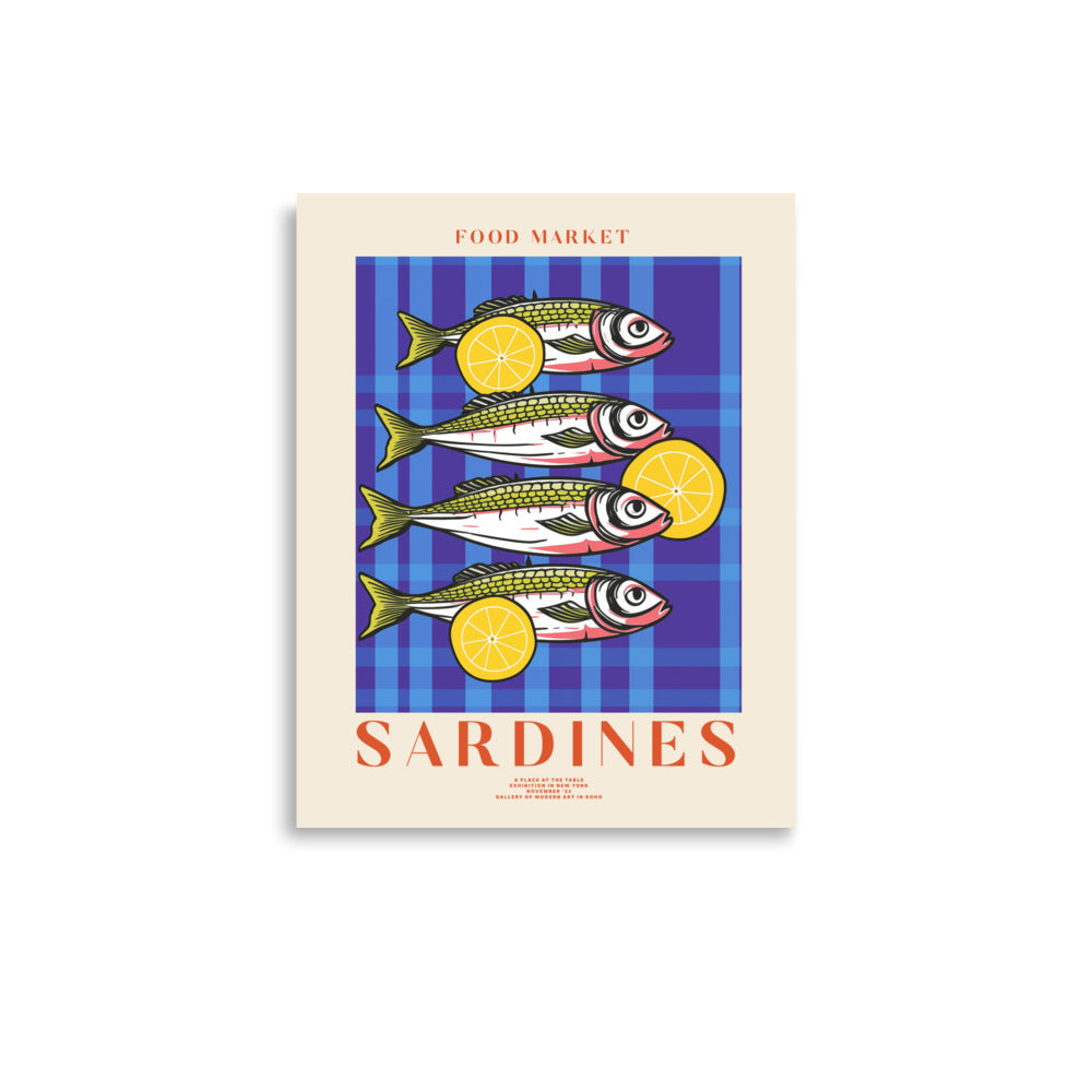Sardiner | Veska 11″×14″