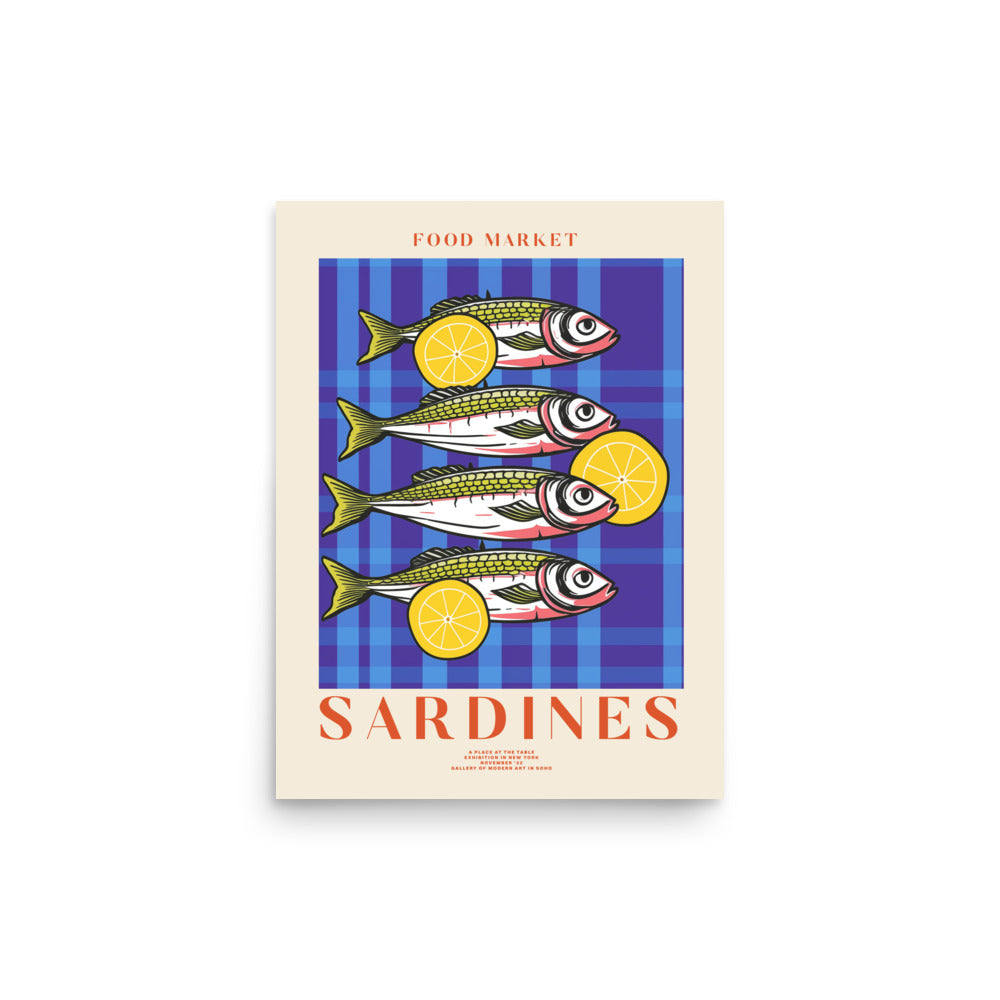 Sardiner | Veska 12″×16″