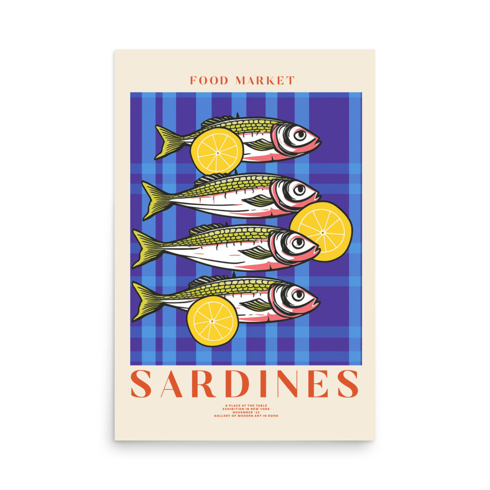 Sardiner | Veska 24″×36″