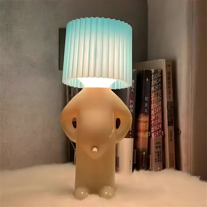 Sassy Boy Kreativ Bordslampa – Unik Belysning för Sovrum och Vardagsrum | Veska Blå
