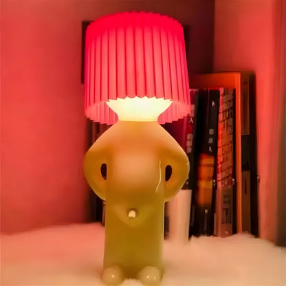 Sassy Boy Kreativ Bordslampa – Unik Belysning för Sovrum och Vardagsrum | Veska Rot