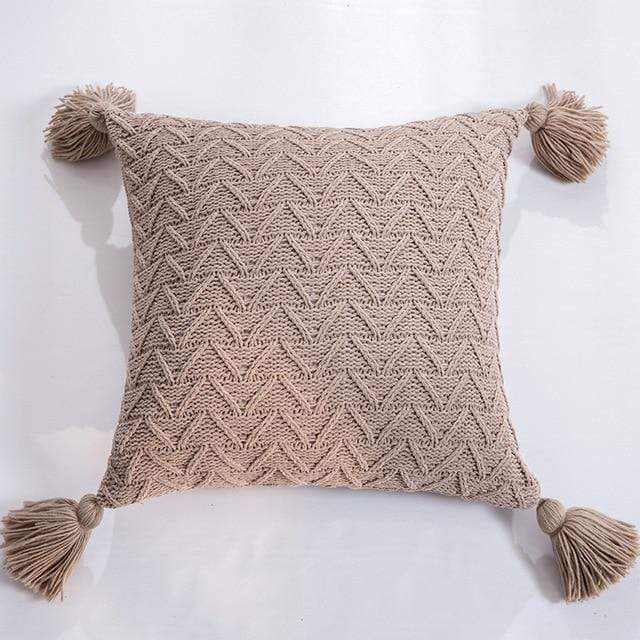 Saydi Chevron Kuddeöverdrag | Veska khaki