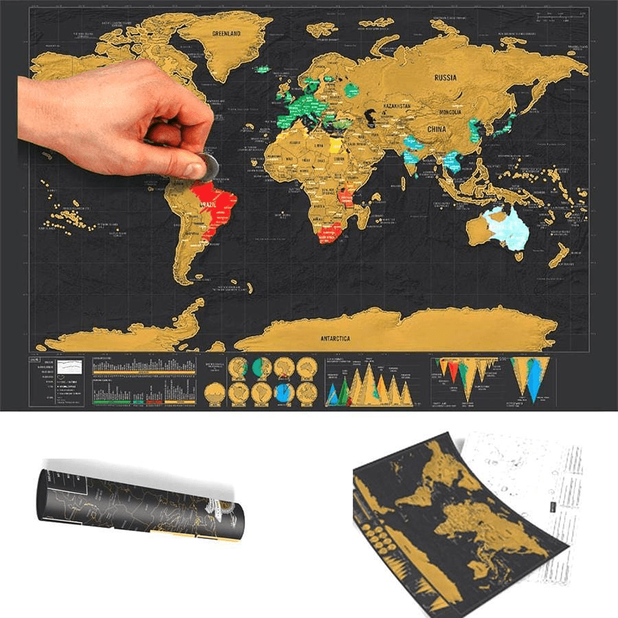 Scratch Map® Deluxe | Veska