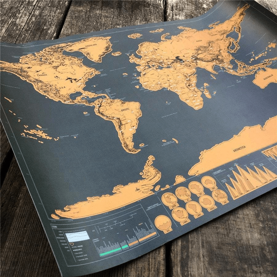 Scratch Map® Deluxe | Veska