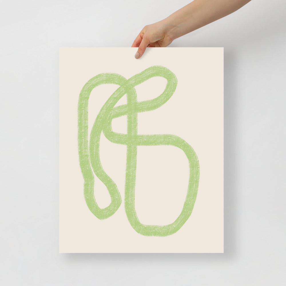 Scribble 3 Väggkonst | Veska 16×20