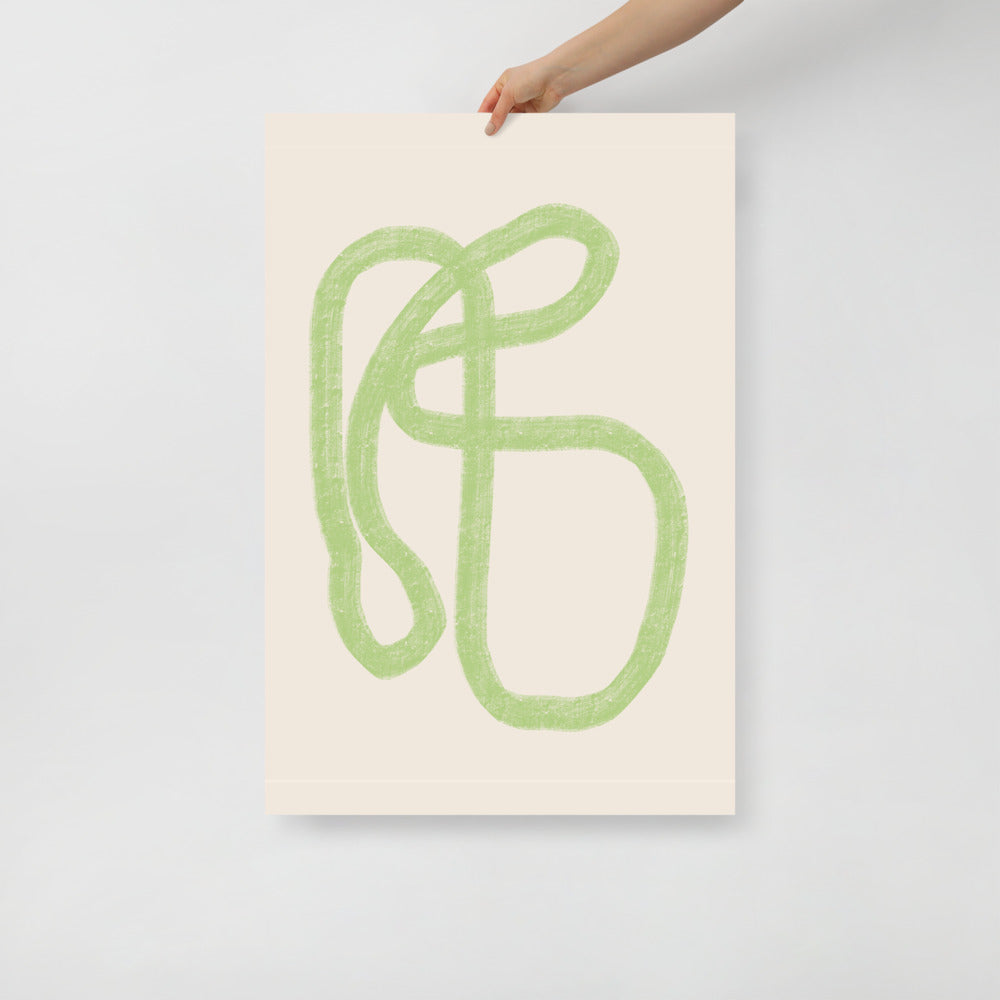 Scribble 3 Väggkonst | Veska 24×36