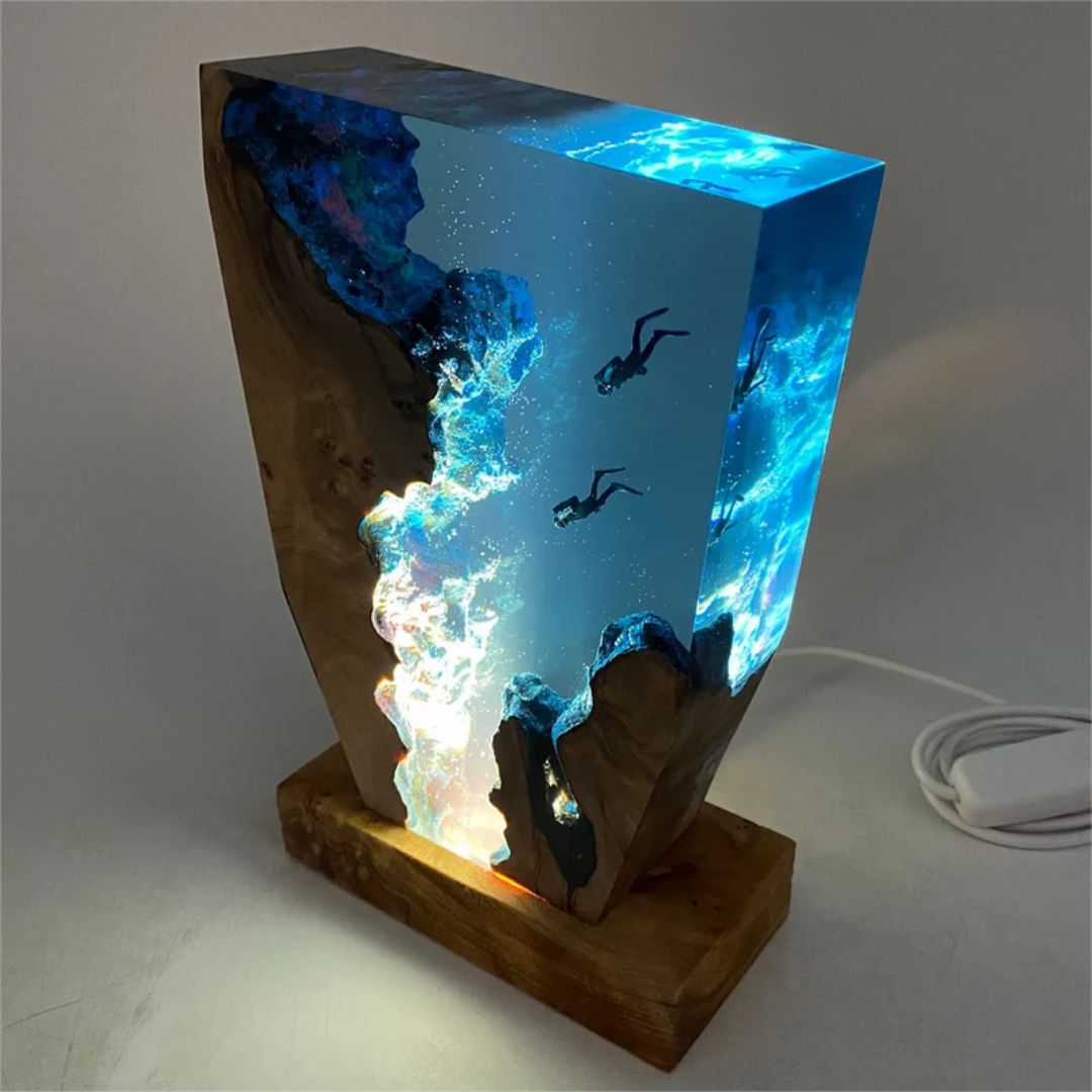 SeabedResin Light | Dyk in i oceanisk elegans | Veska
