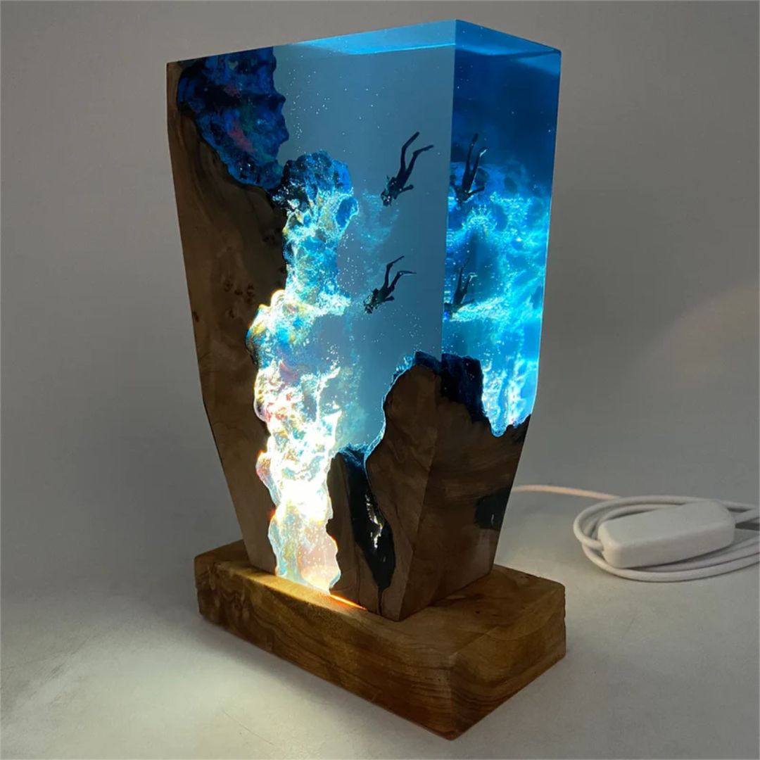 SeabedResin Light | Dyk in i oceanisk elegans | Veska