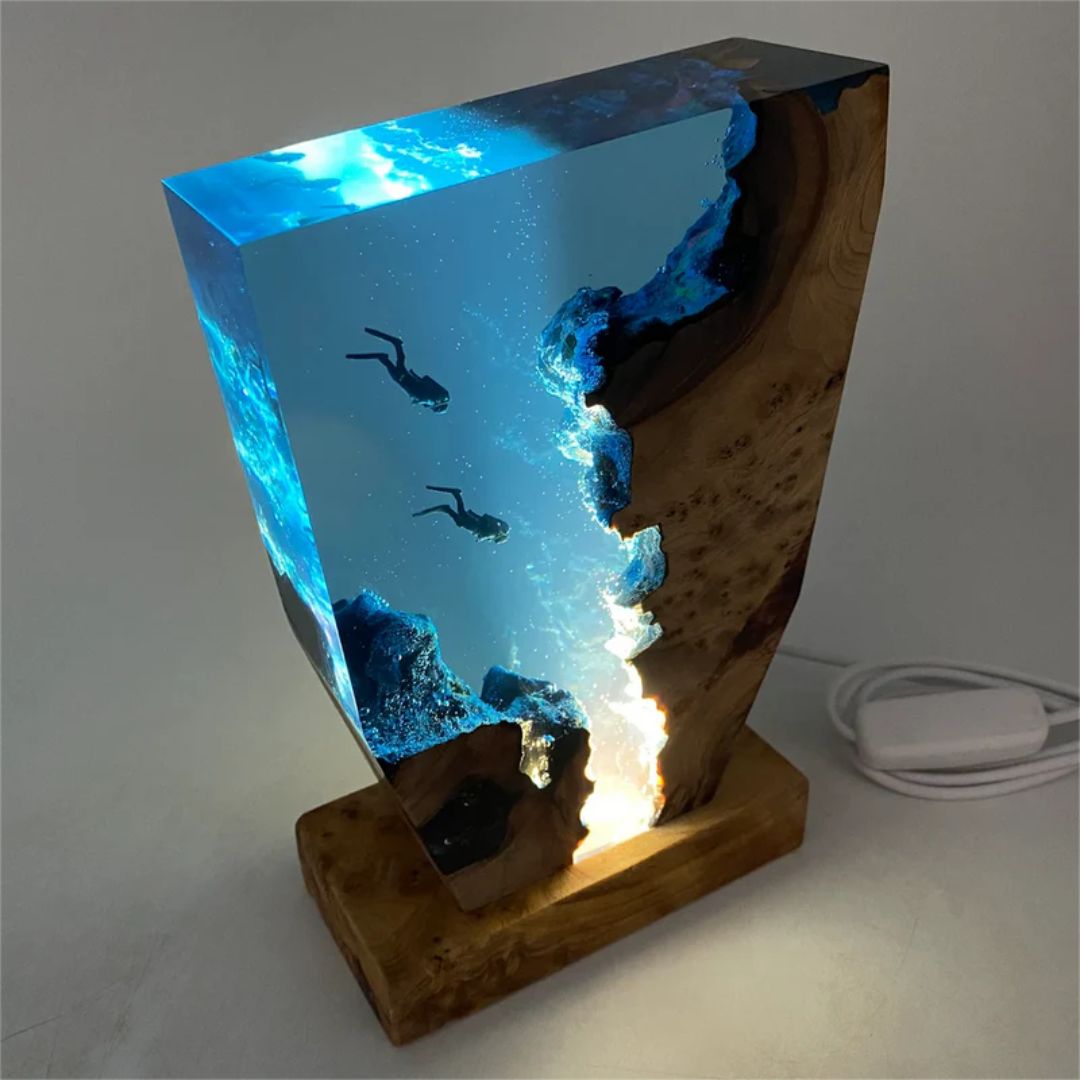 SeabedResin Light | Dyk in i oceanisk elegans | Veska