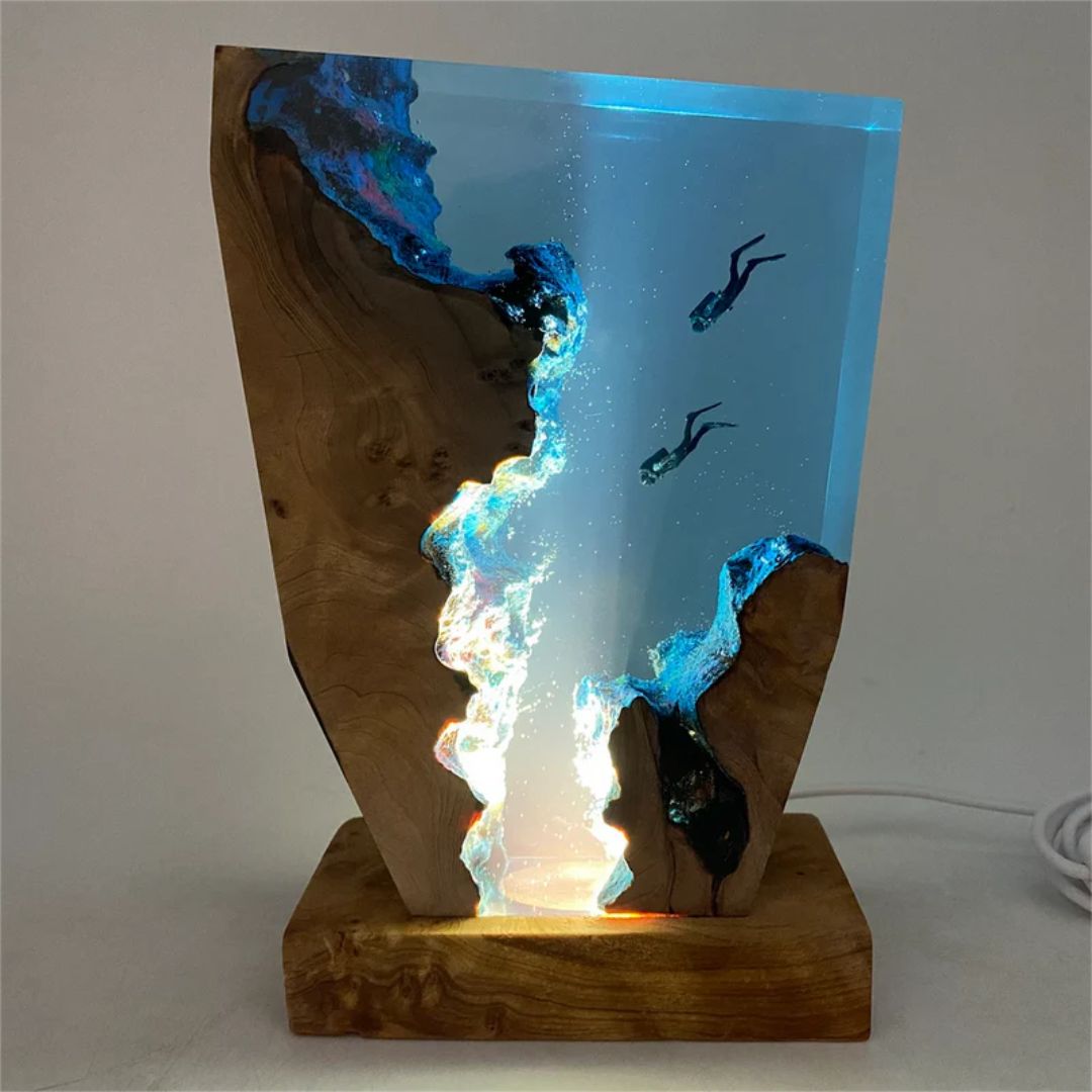 SeabedResin Light | Dyk in i oceanisk elegans | Veska
