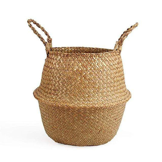 Seagrass Korgar | Veska Brun 22x20cm 8.66''x 7.87''
