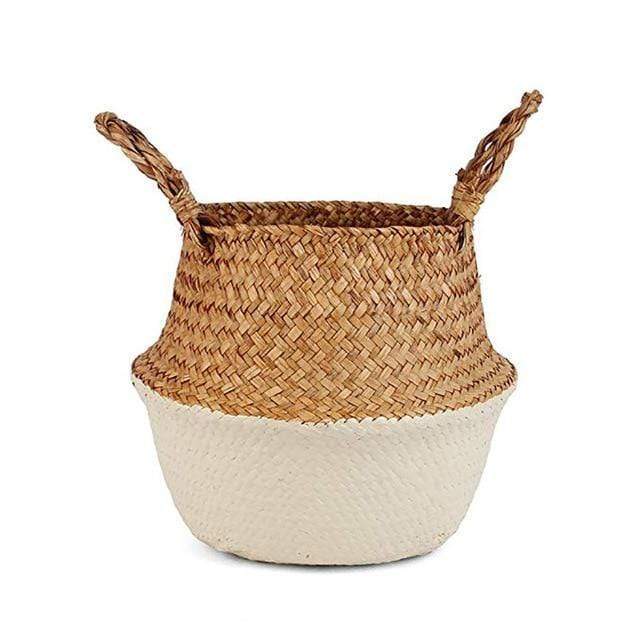 Seagrass Korgar | Veska Sand 22x20cm 8.66''x 7.87''