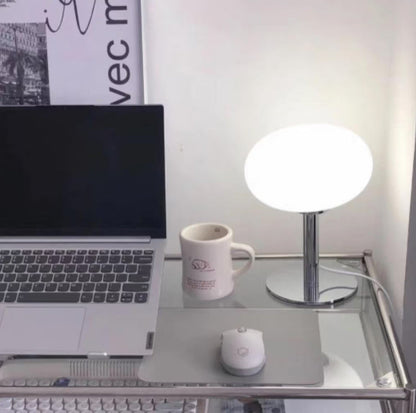 SérénitéMagique - Elegant Beige Table Lamp for Ambient Lighting Veska