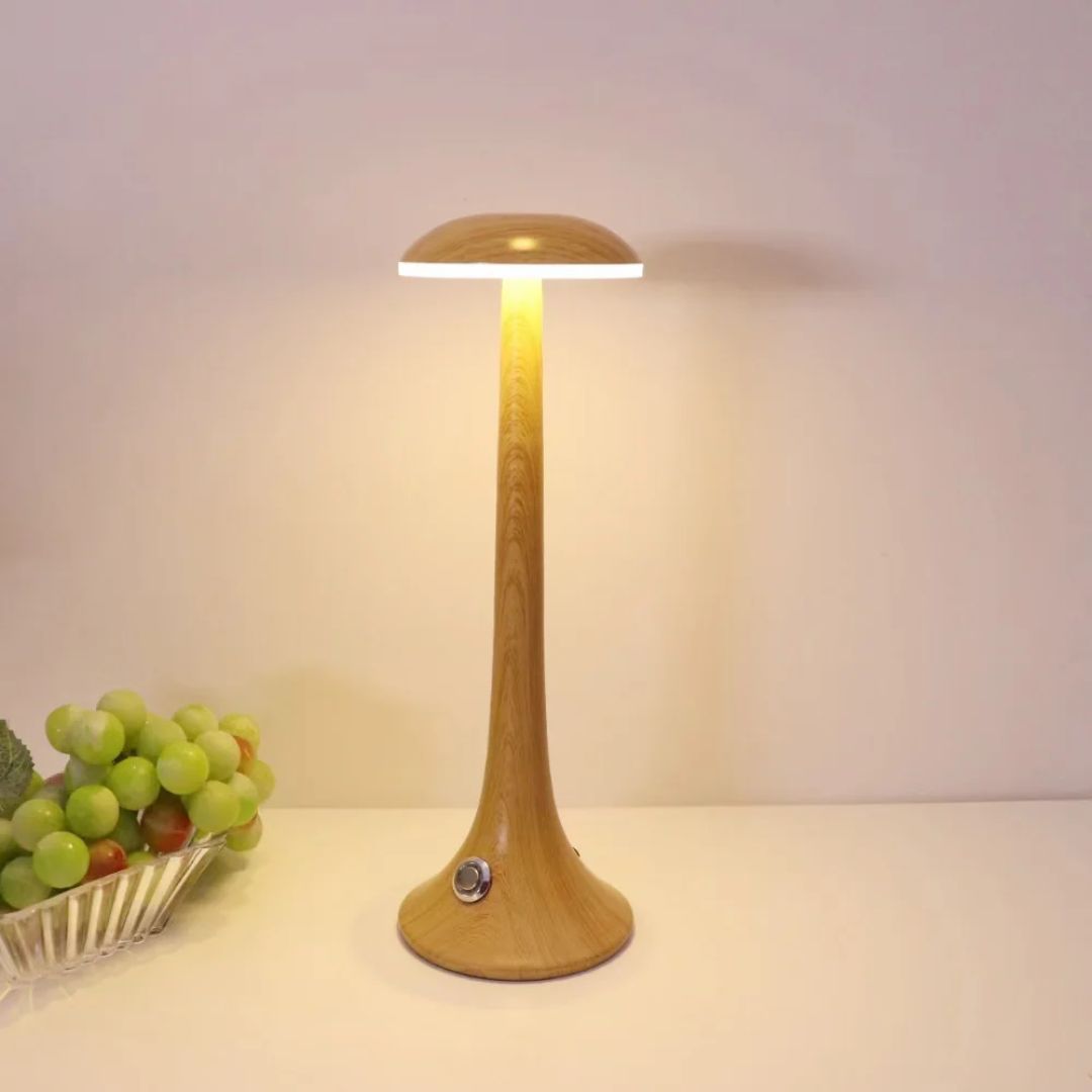Sharina Svamp Lampa - Kreativ Bordslampa för Atmosfär Veska