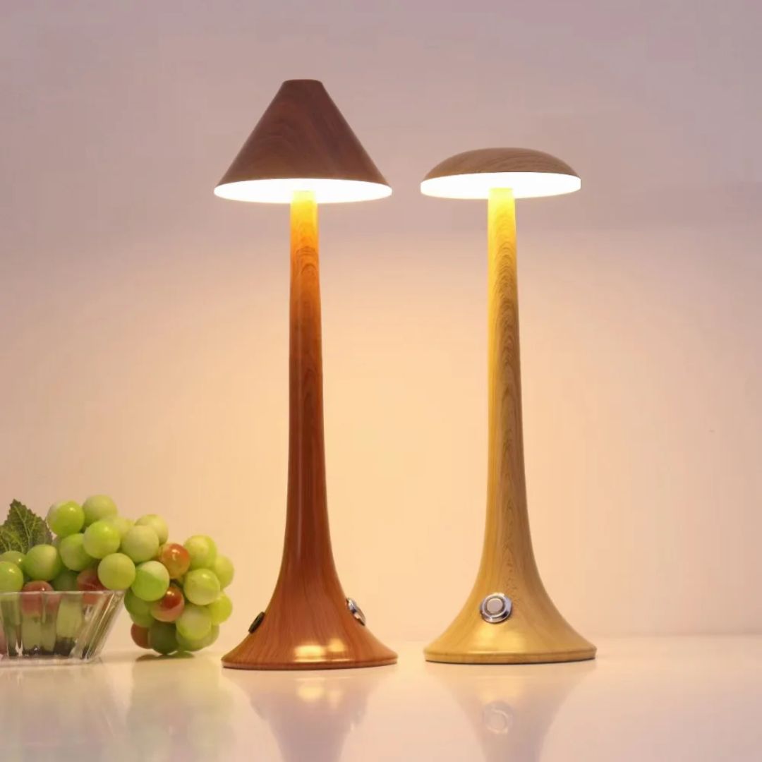Sharina Svamp Lampa - Kreativ Bordslampa för Atmosfär Veska