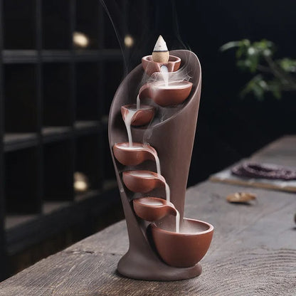 Shiva Keramisk Rökelsehållare | Veska Ökenbrun