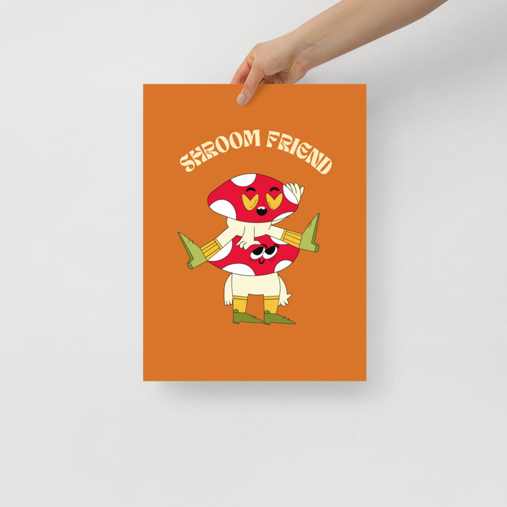 Shroom Friend | Veska 12″×16″