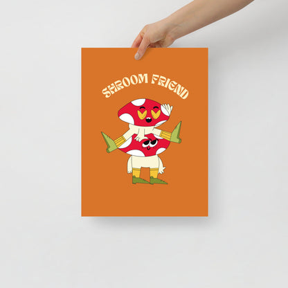 Shroom Friend | Veska 12″×16″