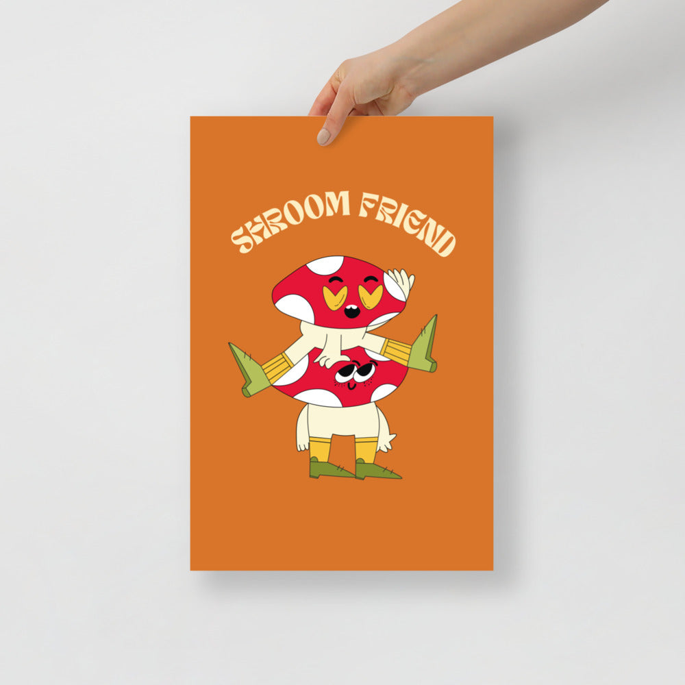 Shroom Friend | Veska 12″×18″
