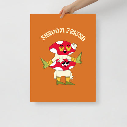 Shroom Friend | Veska 18″×24″