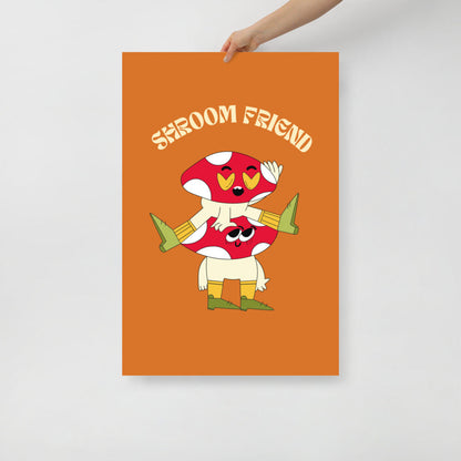 Shroom Friend | Veska 24″×36″