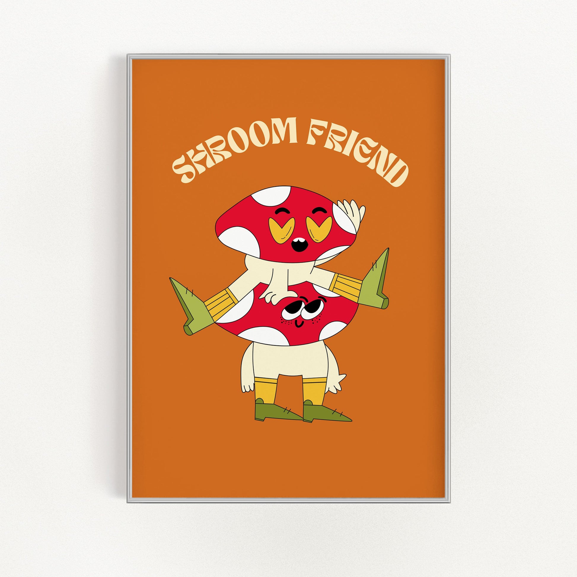 Shroom Friend | Veska 8″×10″