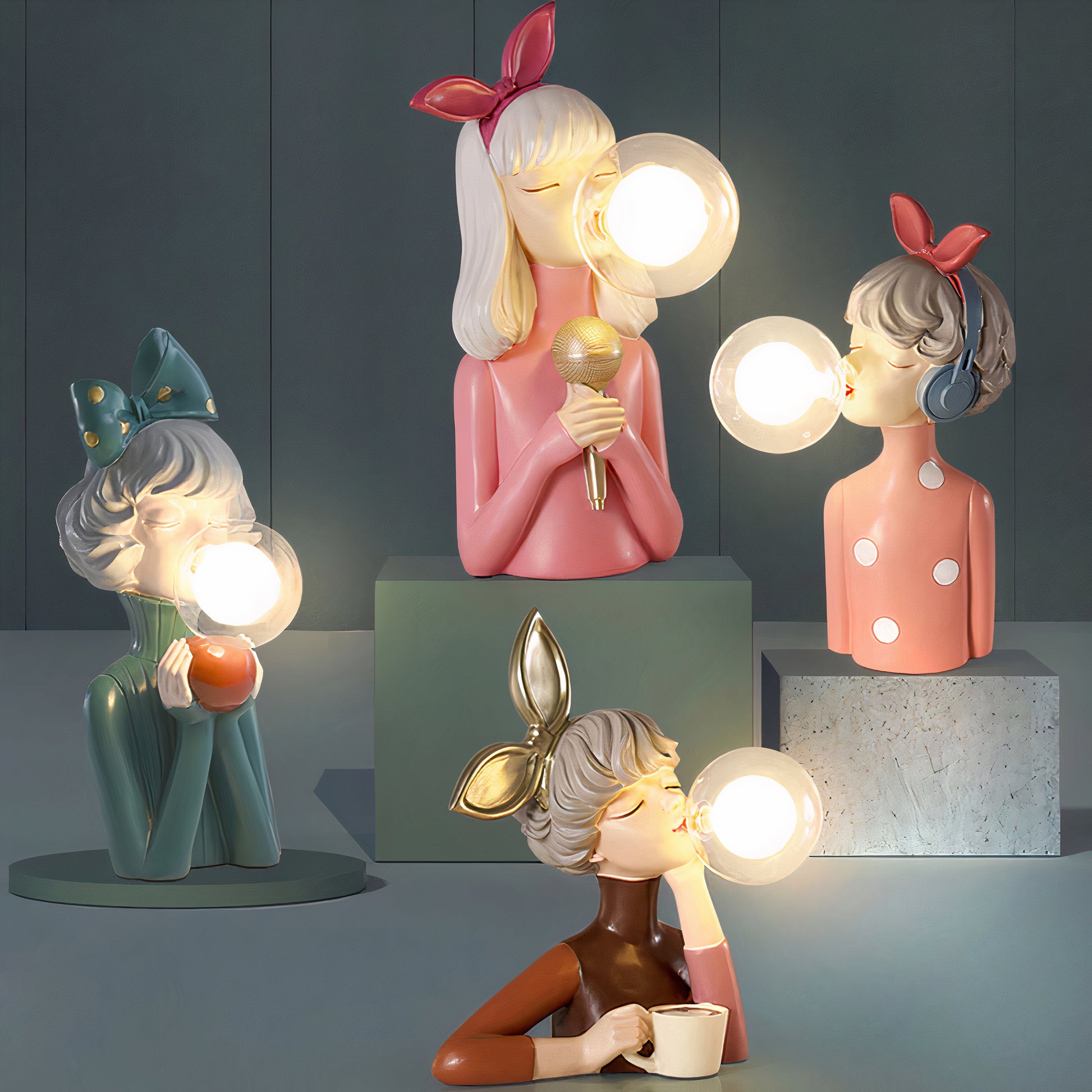 Sisterly Creations | Bordslampa Veska