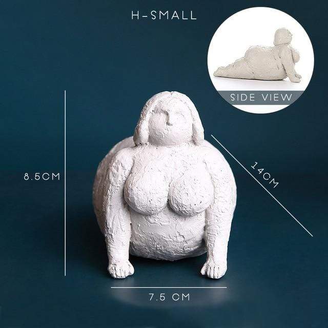 Självsäker Dam Figurer | Veska H -Liten