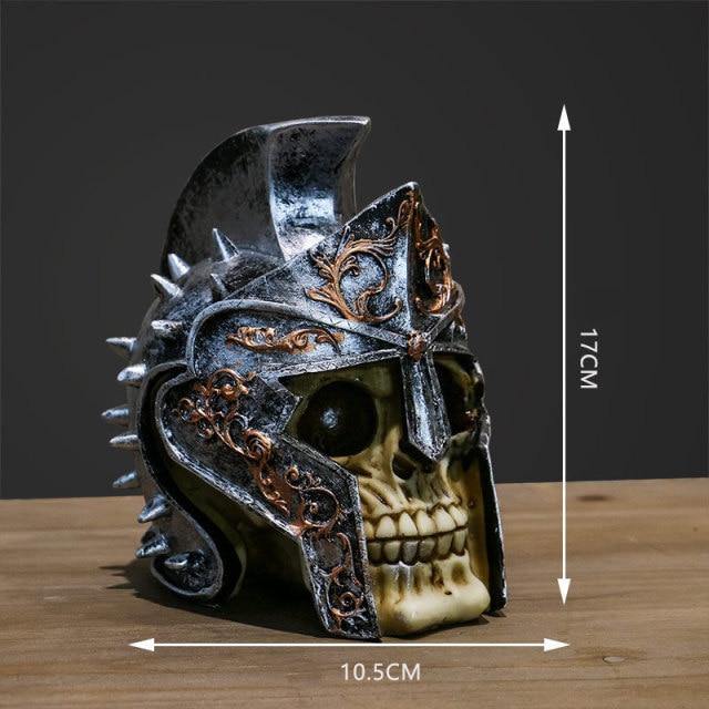 Skalle Resin Skelettarmé Figurin Halloween Dekoration | Veska A