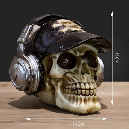 Skalle Resin Skelettarmé Figurin Halloween Dekoration | Veska B