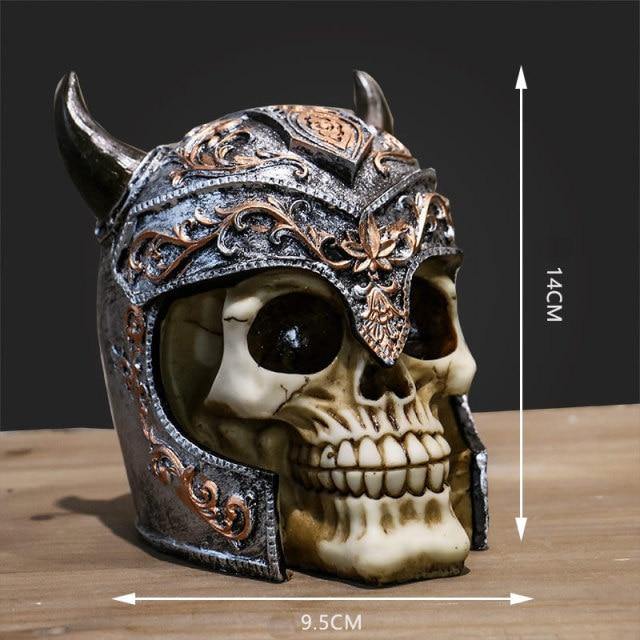 Skalle Resin Skelettarmé Figurin Halloween Dekoration | Veska C