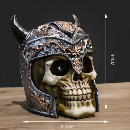 Skalle Resin Skelettarmé Figurin Halloween Dekoration | Veska C