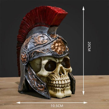 Skalle Resin Skelettarmé Figurin Halloween Dekoration | Veska F