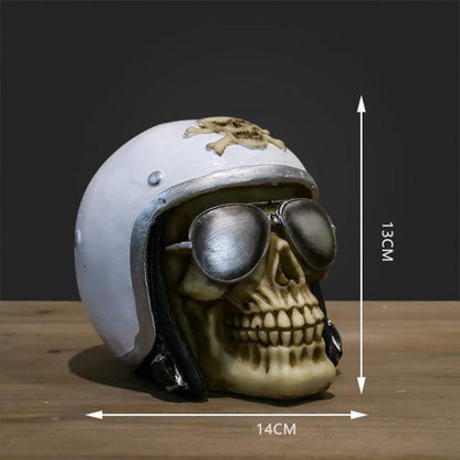 Skalle Resin Skelettarmé Figurin Halloween Dekoration | Veska H