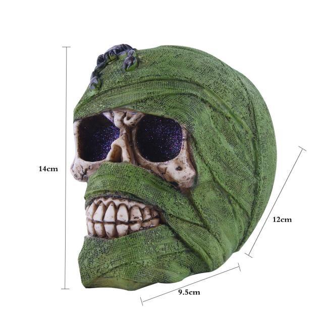 Skalle Resin Skelettarmé Figurin Halloween Dekoration | Veska J