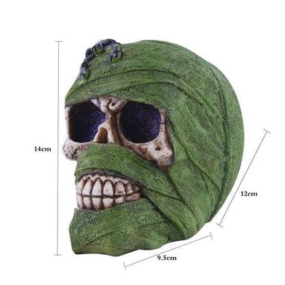 Skalle Resin Skelettarmé Figurin Halloween Dekoration | Veska J