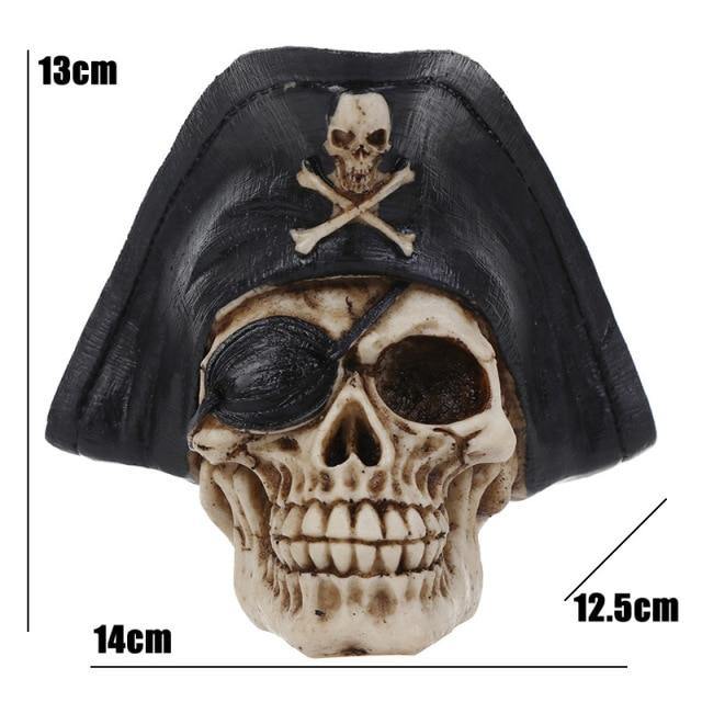 Skalle Resin Skelettarmé Figurin Halloween Dekoration | Veska Jag