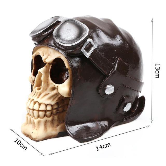 Skalle Resin Skelettarmé Figurin Halloween Dekoration | Veska M