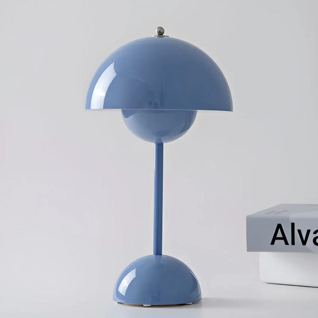 Skandinavisk Bordslampa med Luminös Flair - NordicBeam | Veska Ljusblå