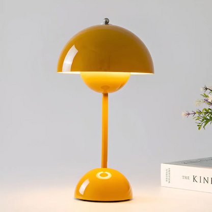 Skandinavisk Bordslampa med Luminös Flair - NordicBeam | Veska Orange