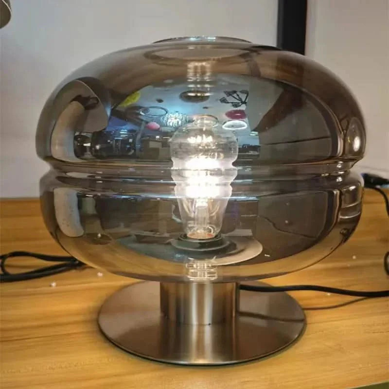 Skandinavisk Glas Bordslampa – AuroraForm E27 | Veska