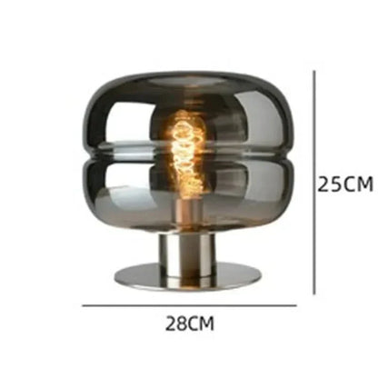 Skandinavisk Glas Bordslampa – AuroraForm E27 | Veska