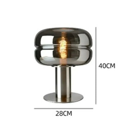 Skandinavisk Glas Bordslampa – AuroraForm E27 | Veska