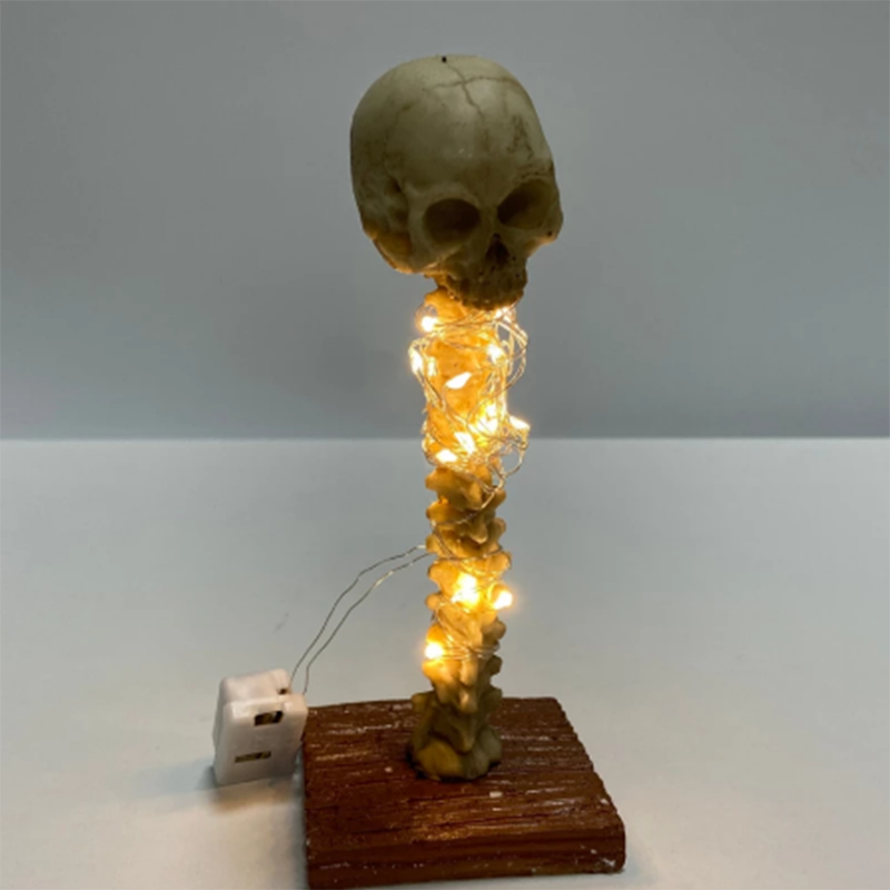Skelett Skalle Bordslampa | Veska