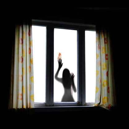 Skrämmande Spöke Halloween Fönsterklistermärke | Veska