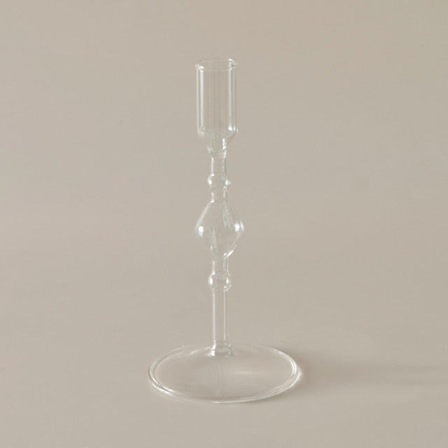 Slim Glass Candleholder | Veska Clear M