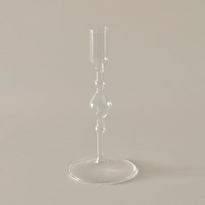 Slim Glass Candleholder | Veska Clear M