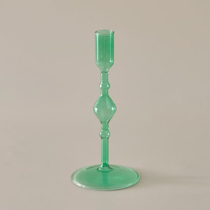 Slim Glass Candleholder | Veska Grön M