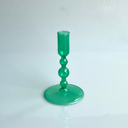 Slim Glass Candleholder | Veska Grön S